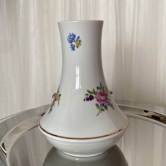 Vintage 40’s JL Menau Graf Von Henneberg porcelain vase - Picture 4 of 17